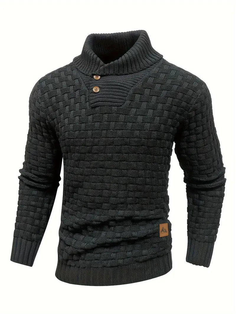 Fabio | Trendy Gebreide Warme Sweater voor Heren