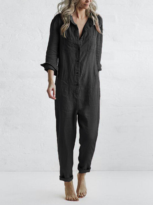 Brooklyn | Perfecte Jumpsuit met Lange Mouwen voor Dames