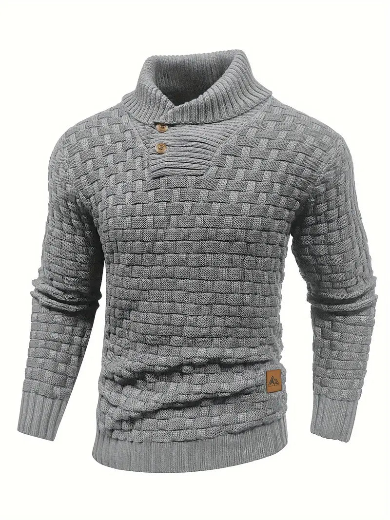 Fabio | Trendy Gebreide Warme Sweater voor Heren