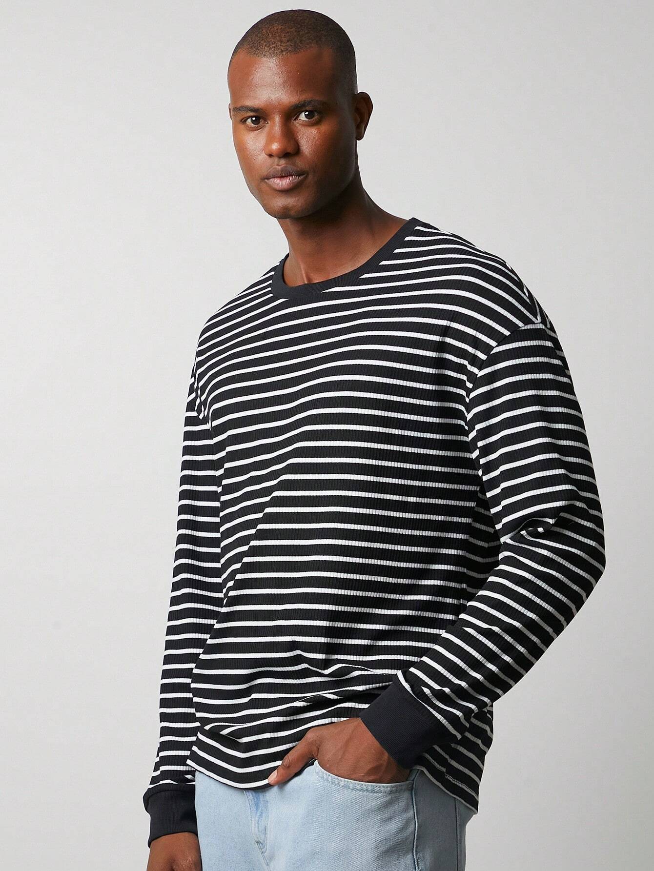 Jacob | Casual herensweatshirt met ronde hals