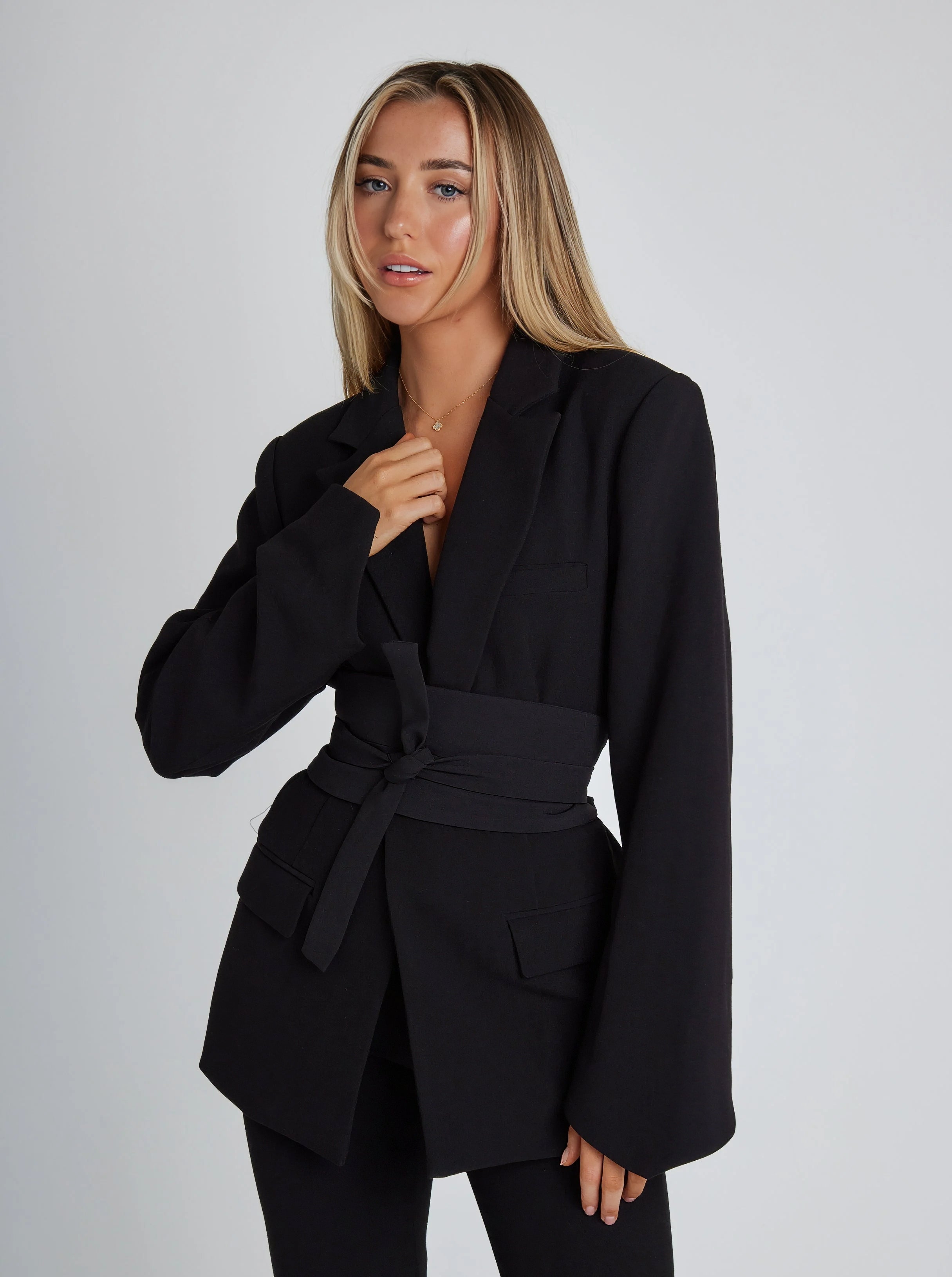 Onni | Elegante Blazer Met Riem