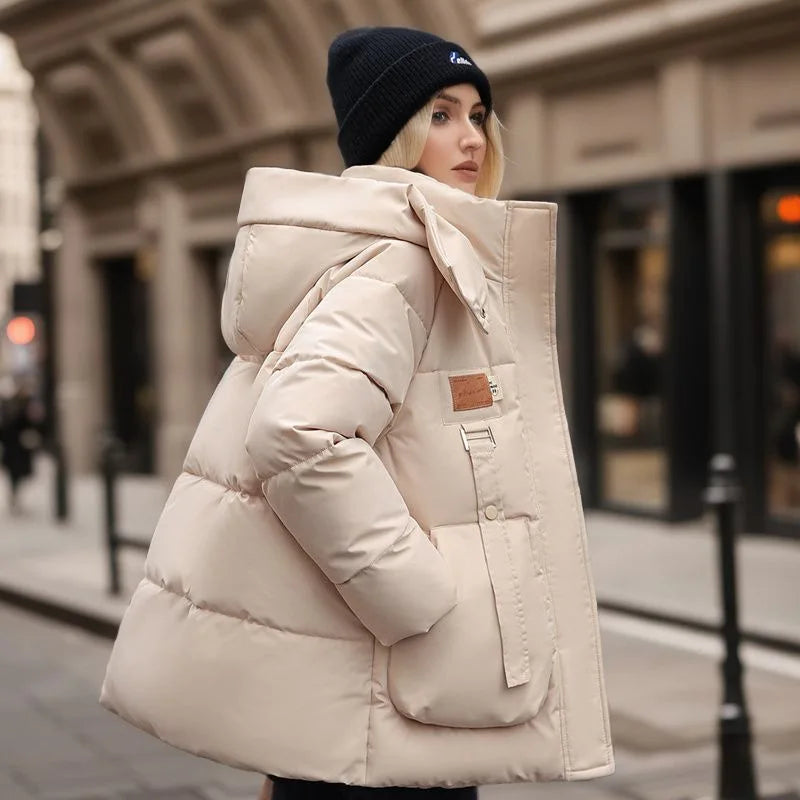 Konaal | Luxe warme winterjas voor dames