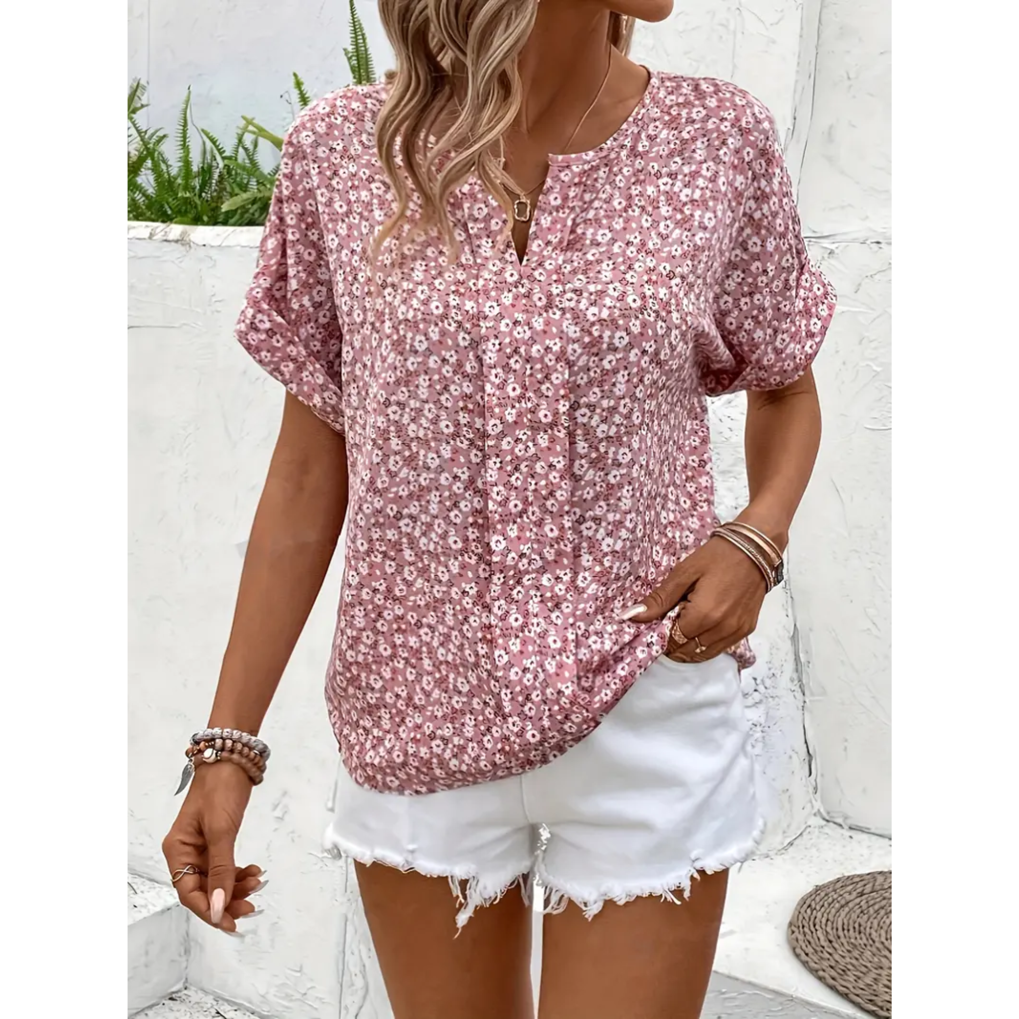 Marianne | Bloemen blouse