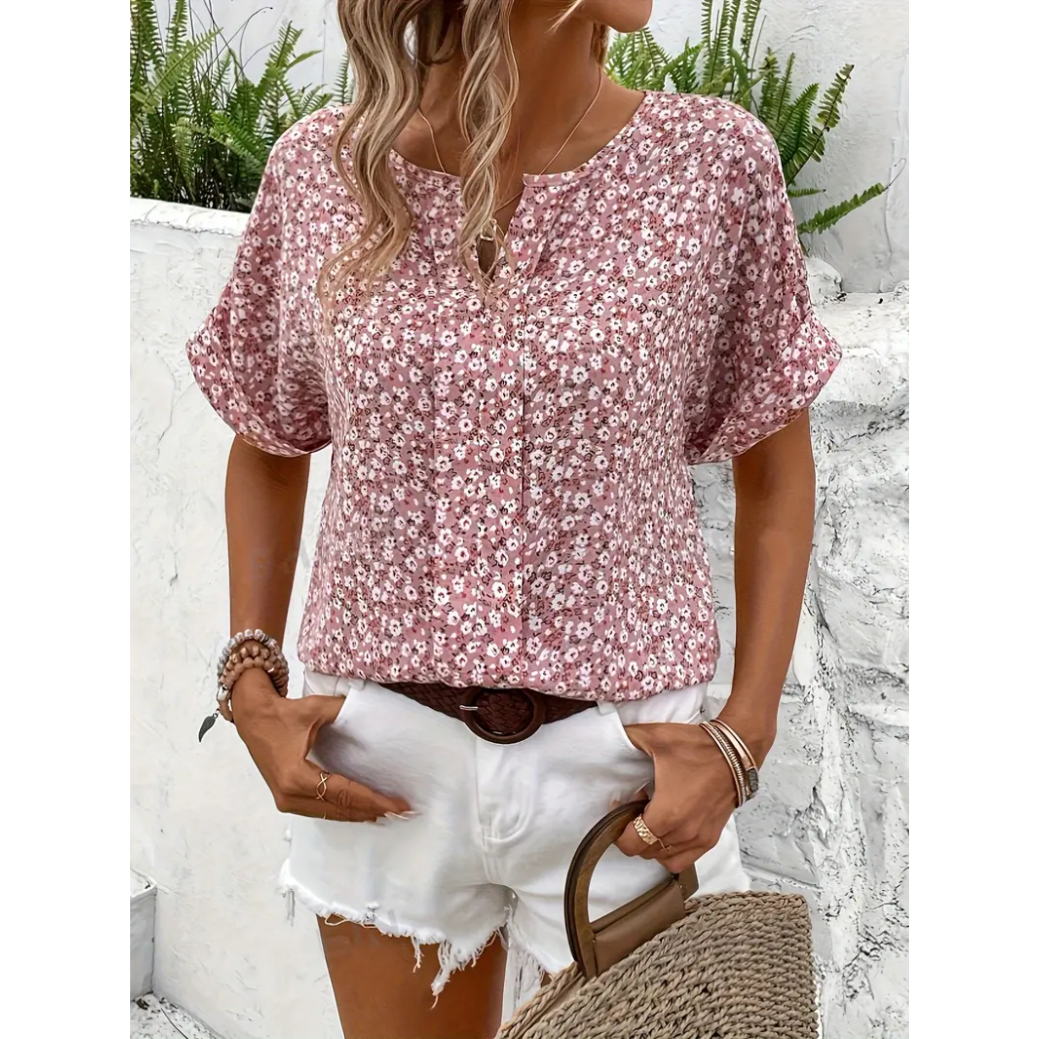 Marianne | Bloemen blouse