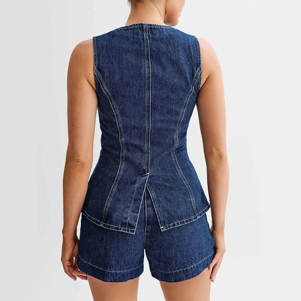 Onni | Klassieke Denim-set voor Dames