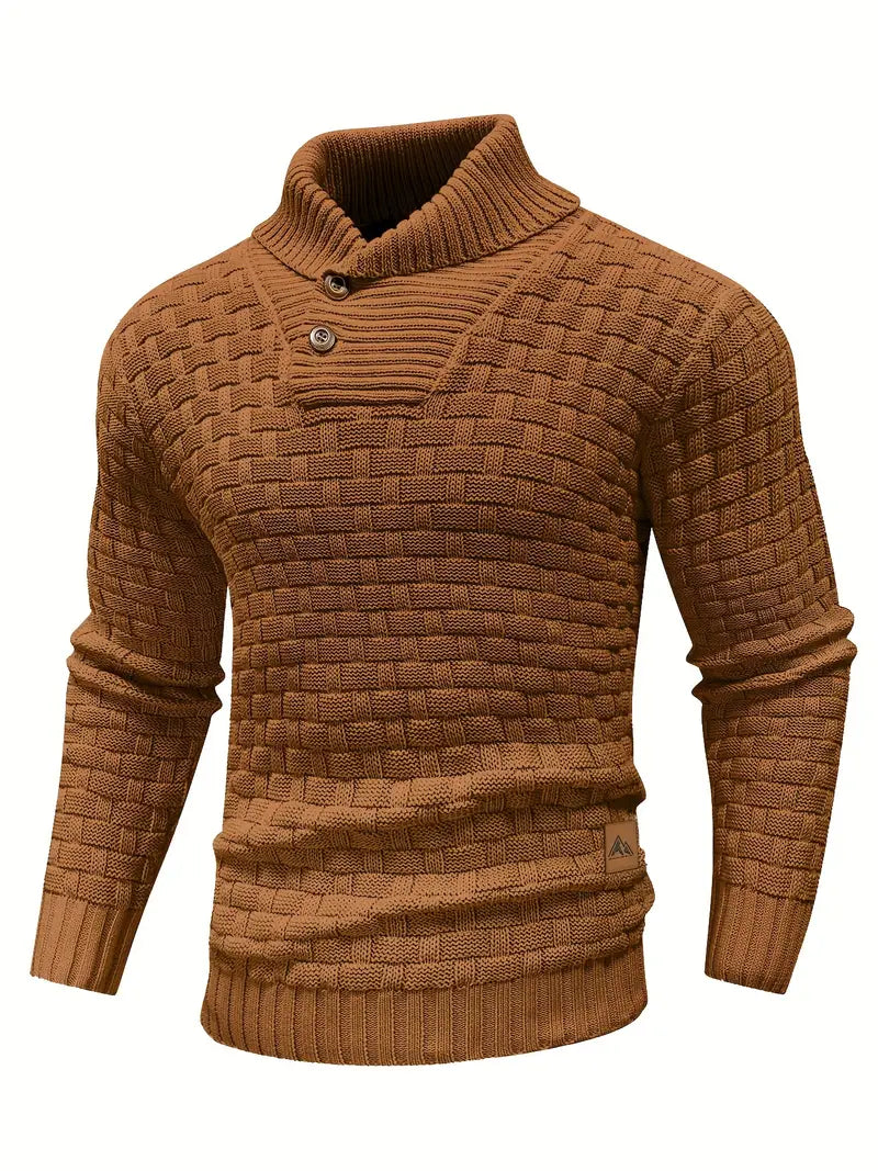 Fabio | Trendy Gebreide Warme Sweater voor Heren