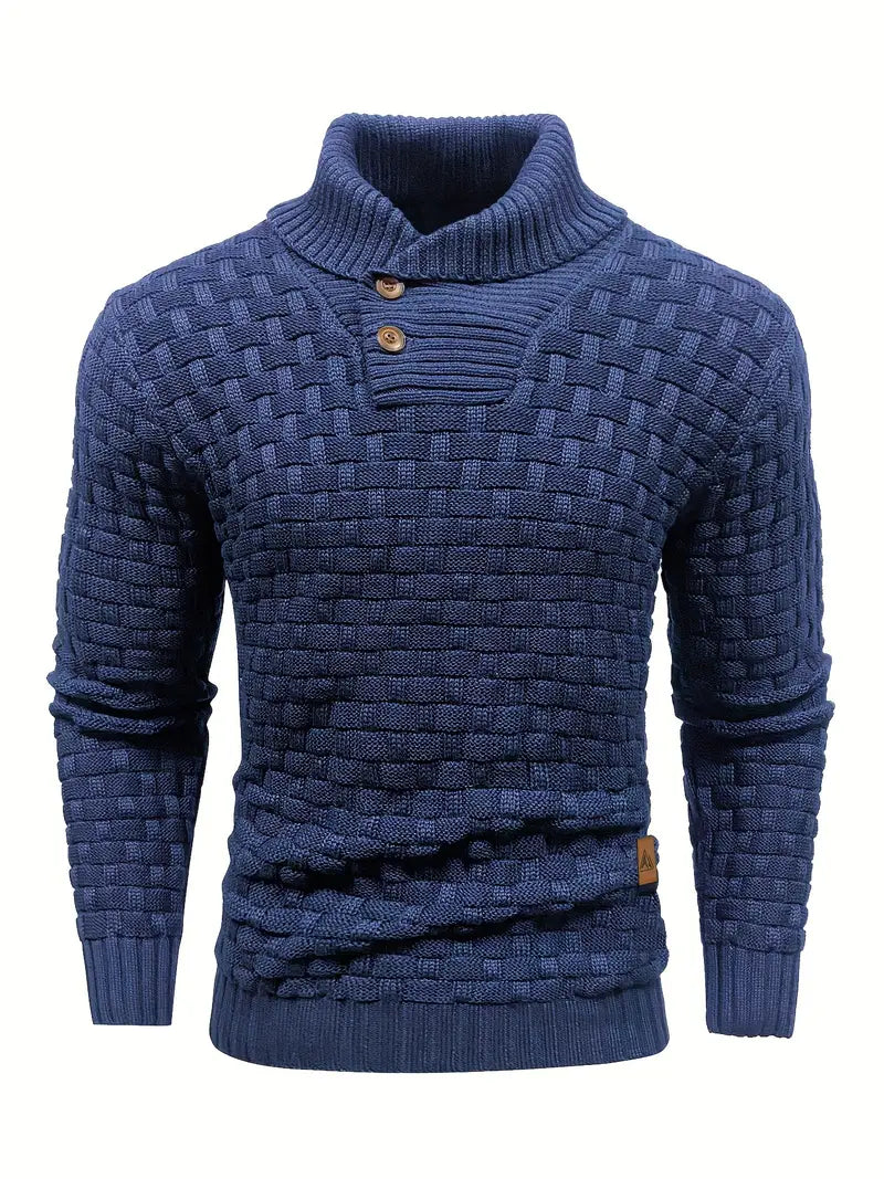 Fabio | Trendy Gebreide Warme Sweater voor Heren