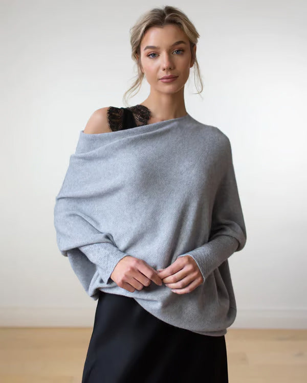 Modieuze Drapier Sweater | Onni