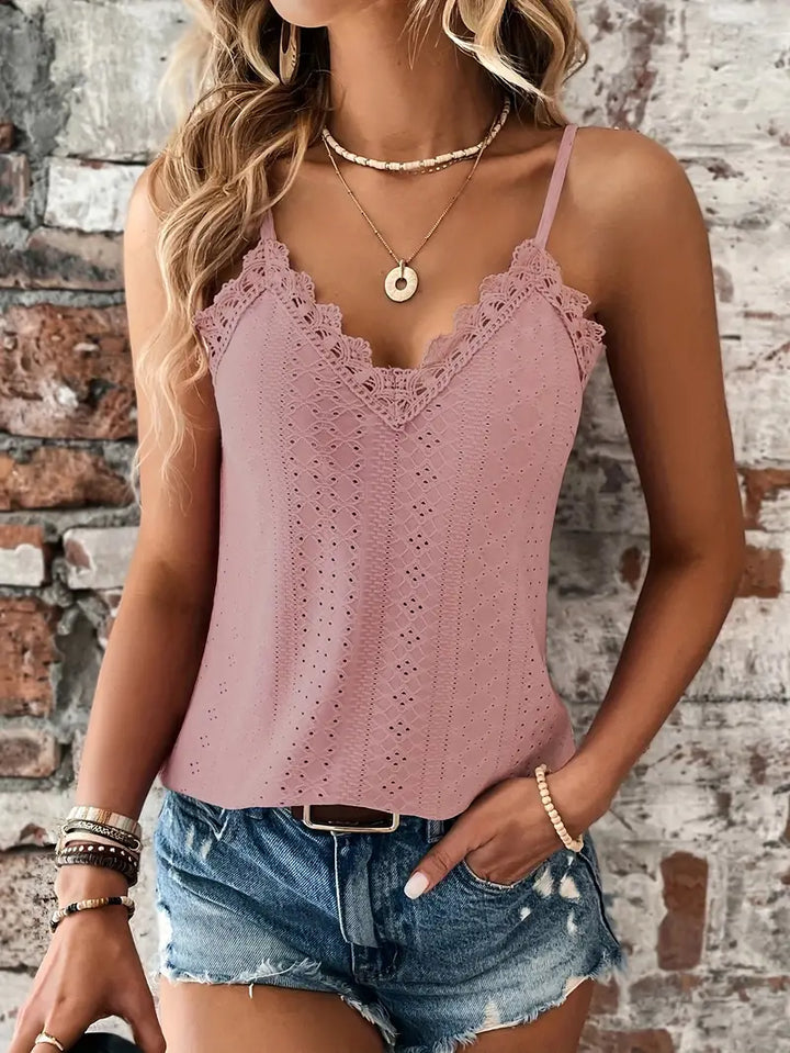 Fiona | Elegante Kanten Cami Top