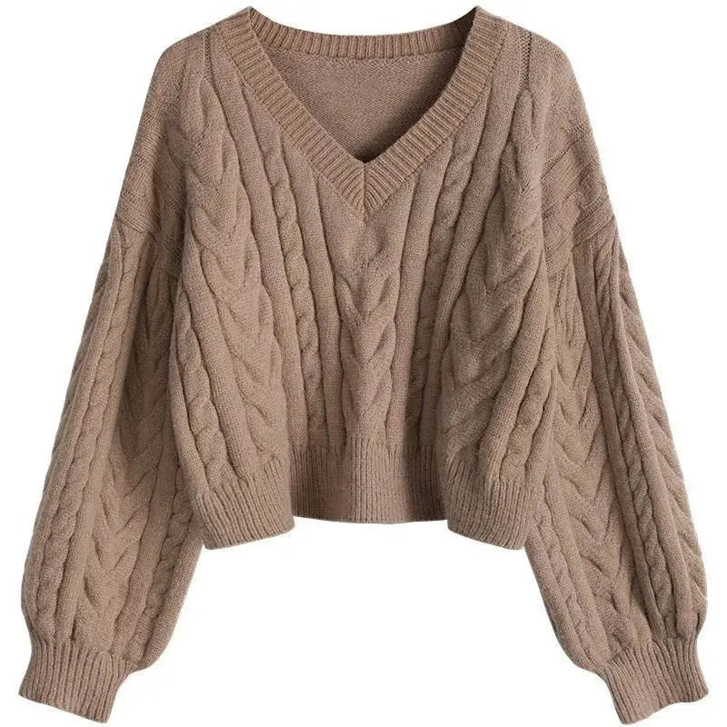 Onni | Trendy twist-sweater met V-hals voor dames