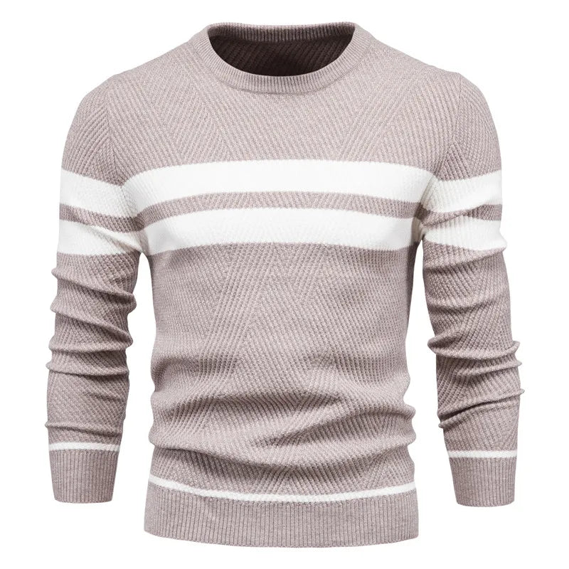 David | Warme en stijlvolle gebreide sweater voor heren