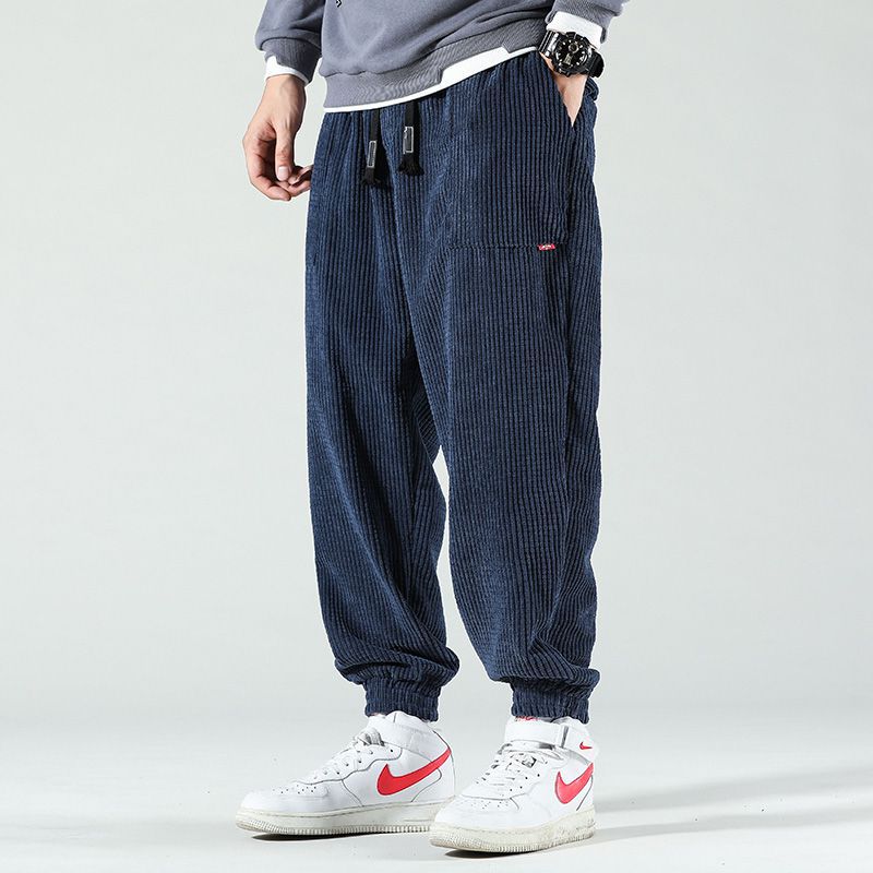 Larry | Comfortabele Corduroy Joggingsbroek