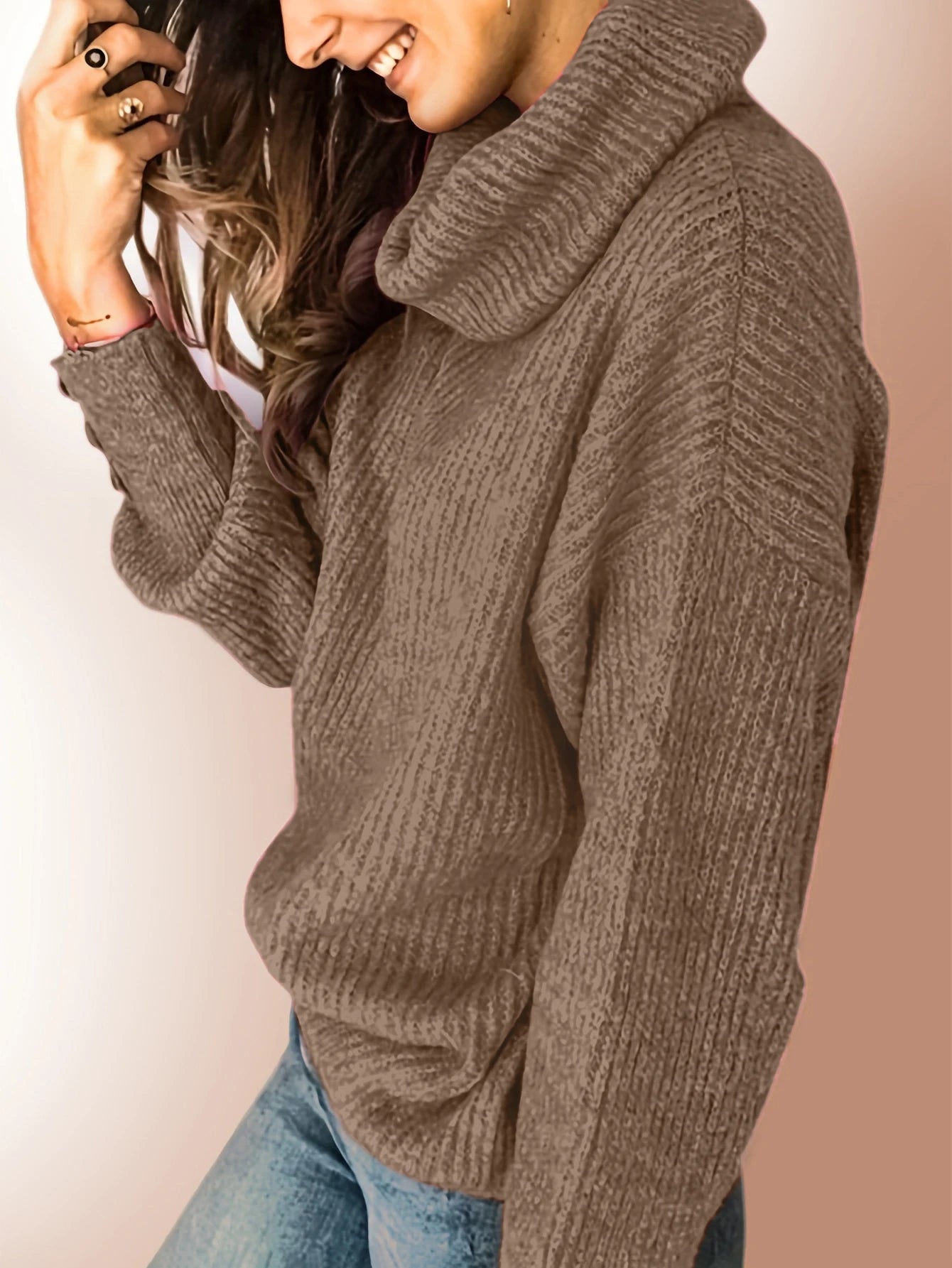 Onni | Casual dames Sweater met hoge hals