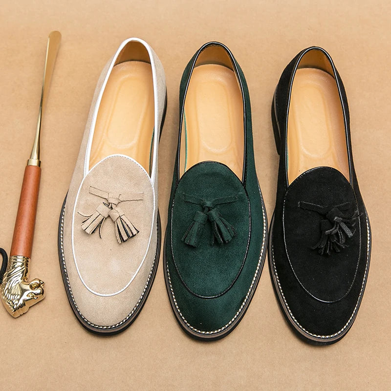 Renoa | Klassieke suède loafers