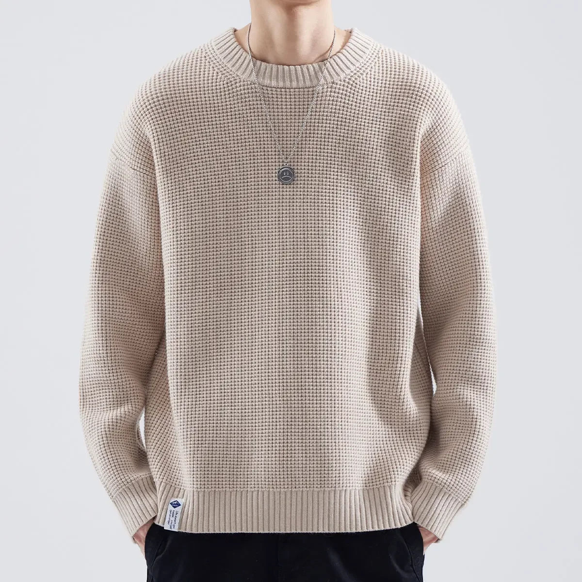 Onni | Heren ronde hals gebreide  Sweater