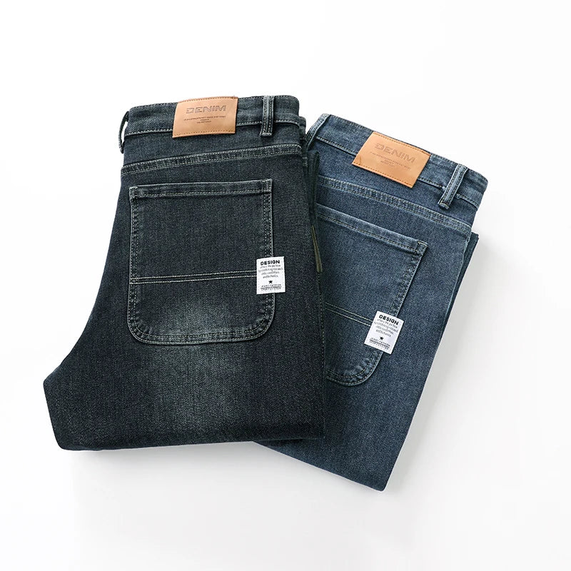 Casual losse denim broek voor heren | Onni