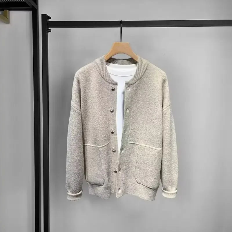 Elijah | Gebreide Vest cardigan voor Mannen