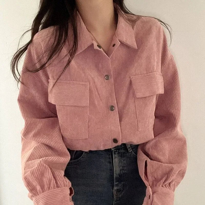 Onni | Stijlvol cropped shirt voor dames