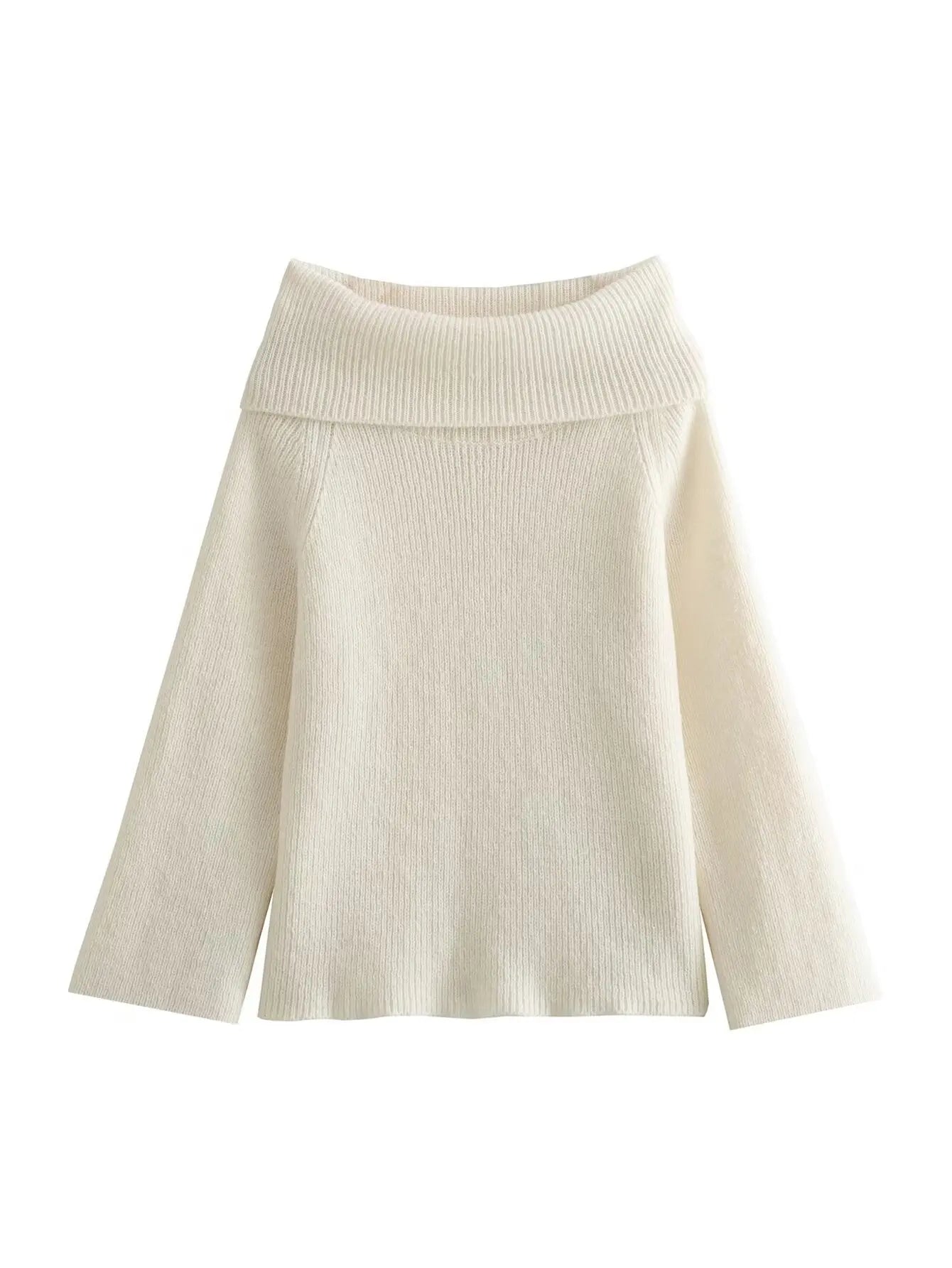 Onni | Modieuze strapless off-shoulder Sweater voor dames