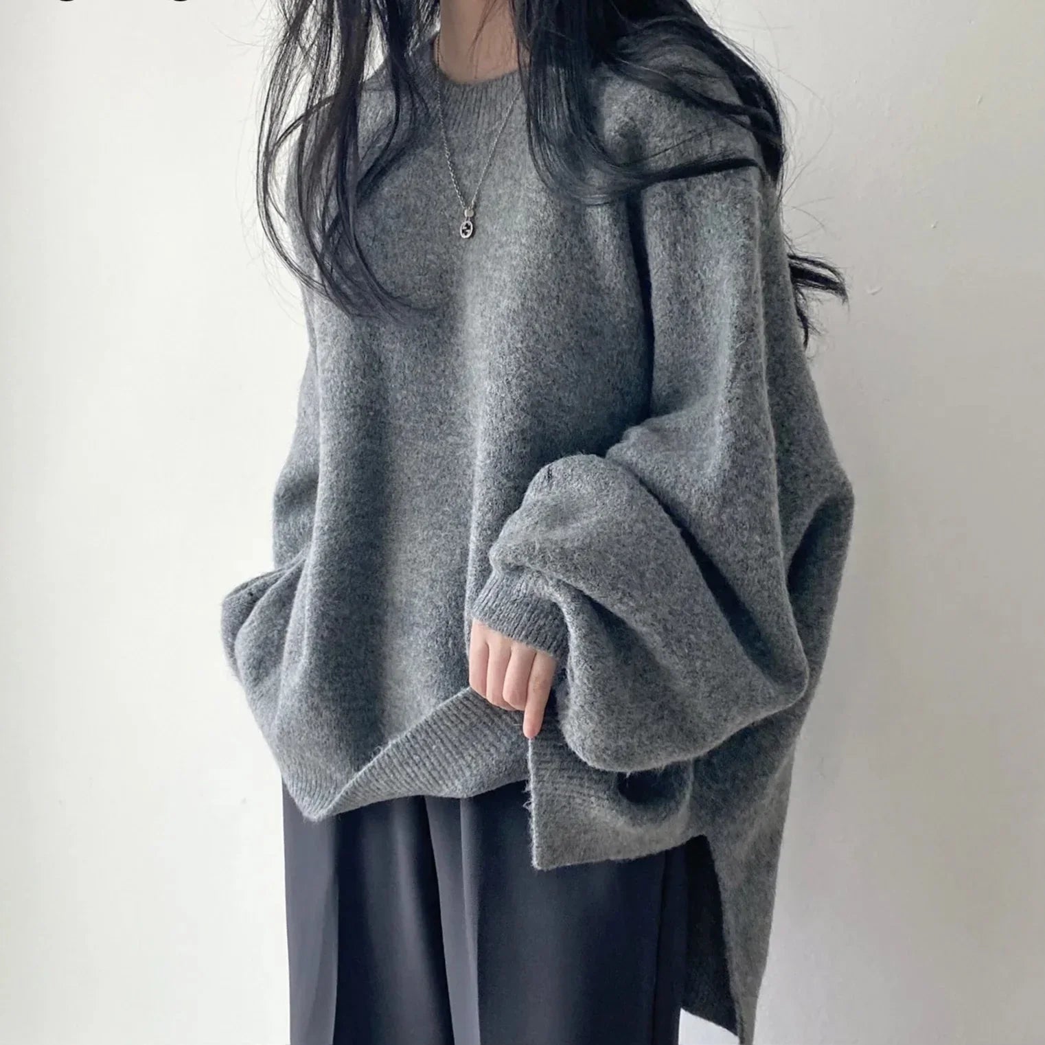 Onni - Gebreide Casual Oversized Trui