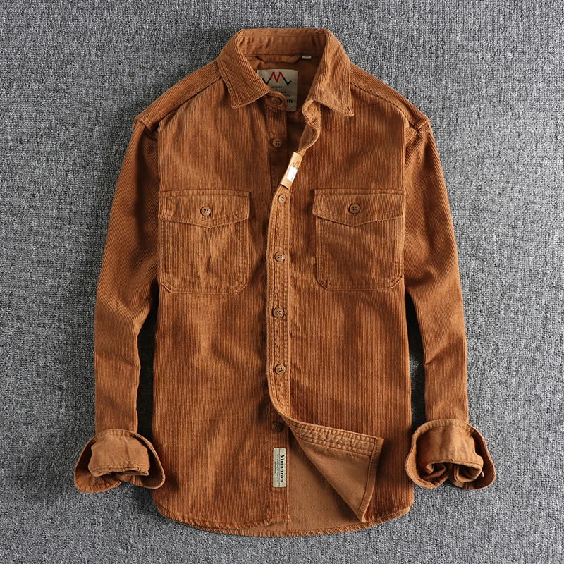 Warm Overhemd Corduroy | Jakob