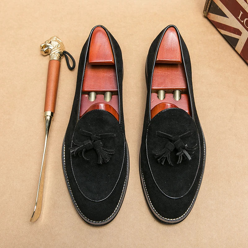 Renoa | Klassieke suède loafers