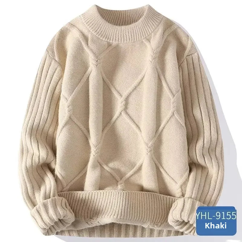 Jaylen | Trendy gebreide heren sweater