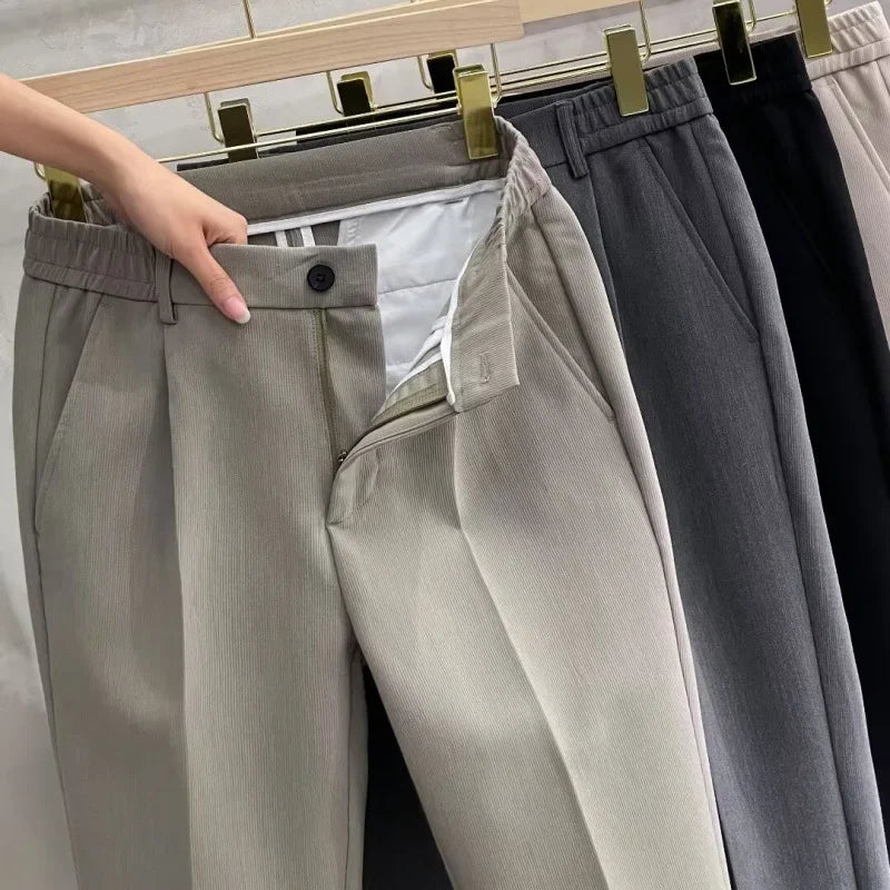 Onni | Casual rechtvallende pantalon voor heren