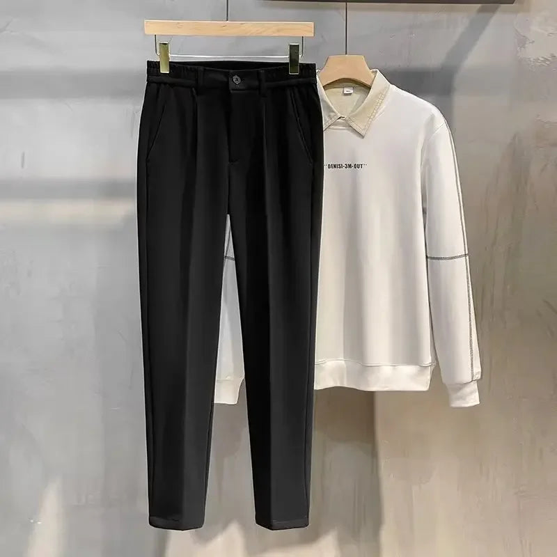 Onni | Casual rechtvallende pantalon voor heren