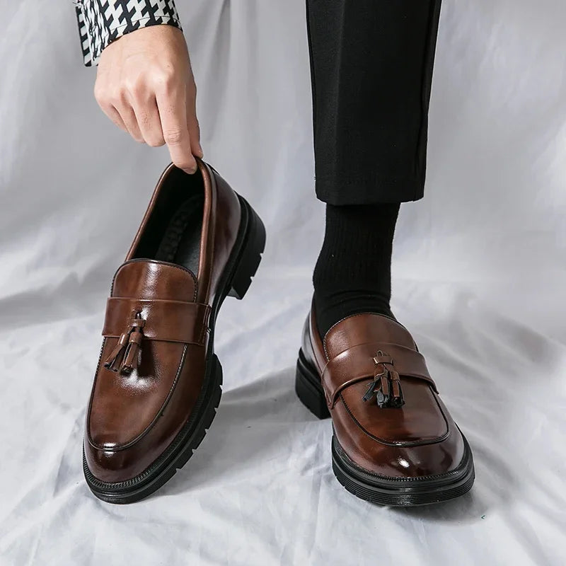 Donald | Comfortabele Lederen Loafers voor Mannen 