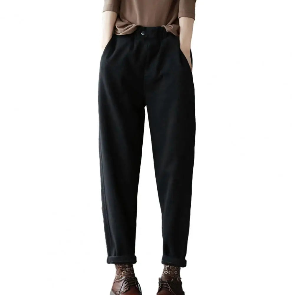 Onni | Enkel lange slim-fit dames broek