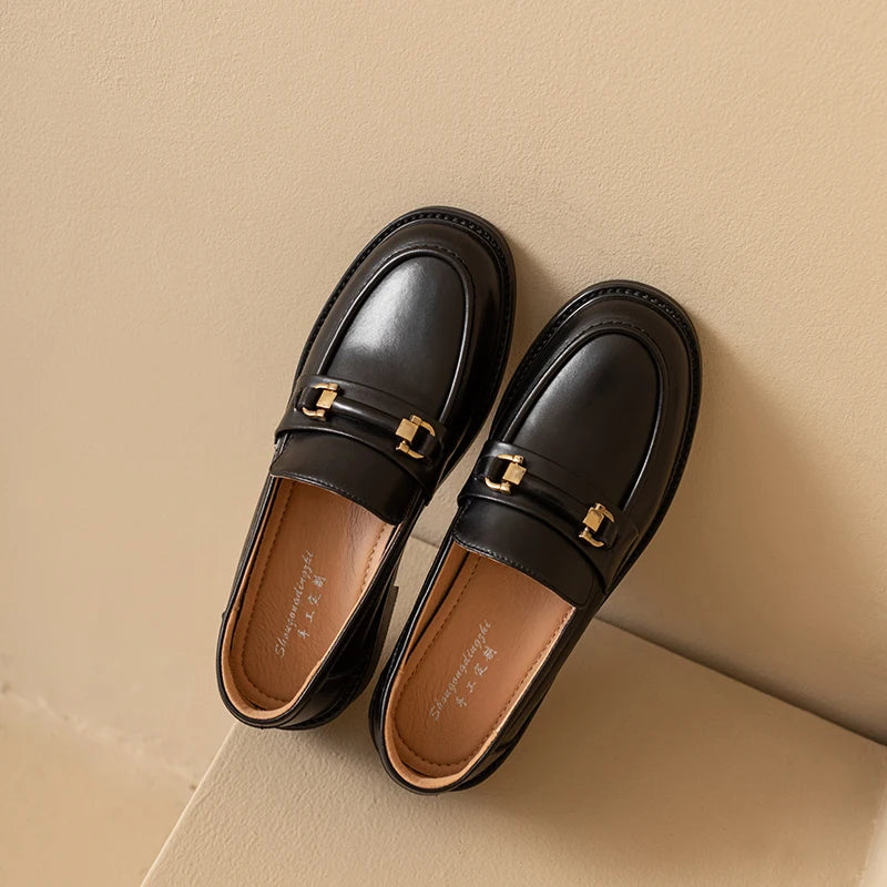 Elize | Leren loafers voor dames