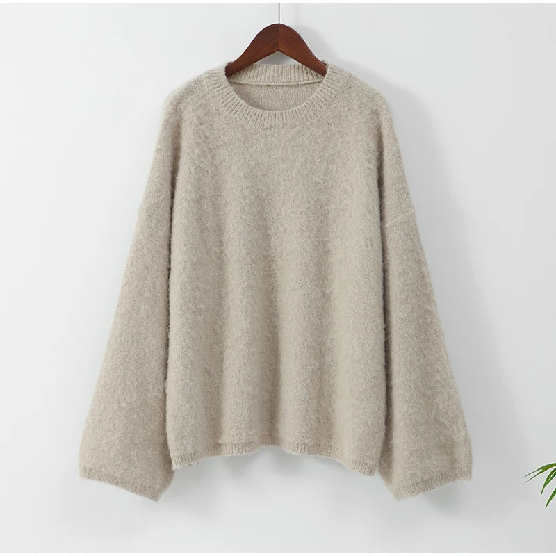 Elegante Sweater met O-hals voor dames | Onni