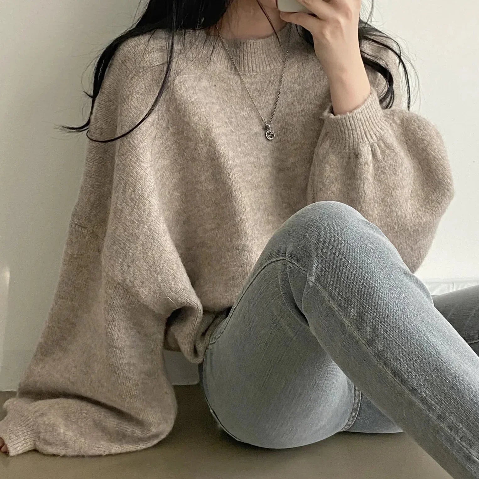 Onni - Gebreide Casual Oversized Trui