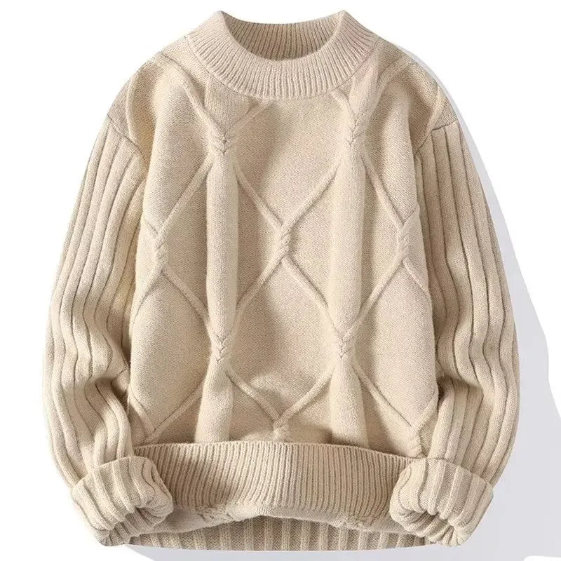 Jaylen | Trendy gebreide heren sweater