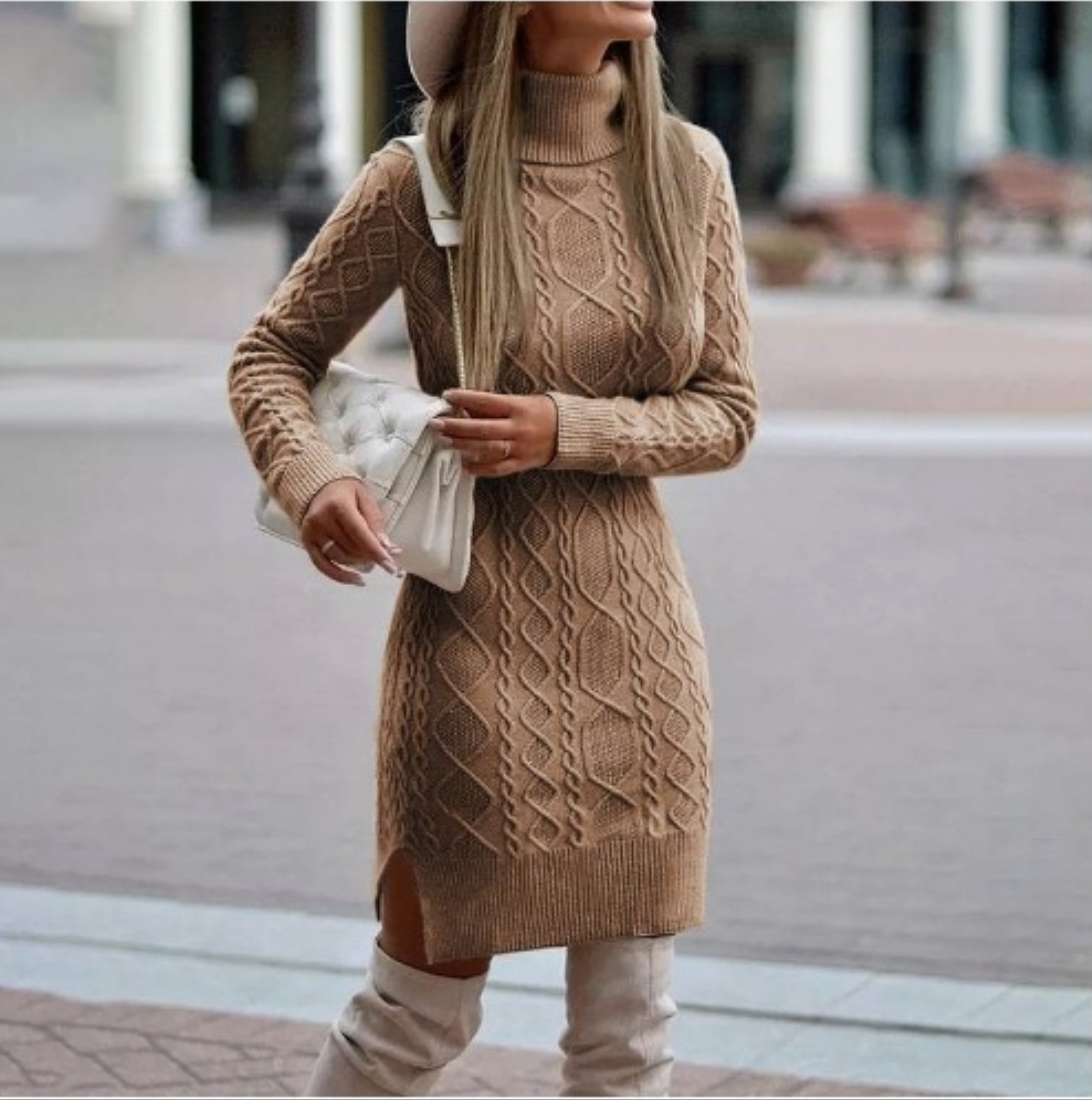 Herst Winter Gebreide Jurk | Romy