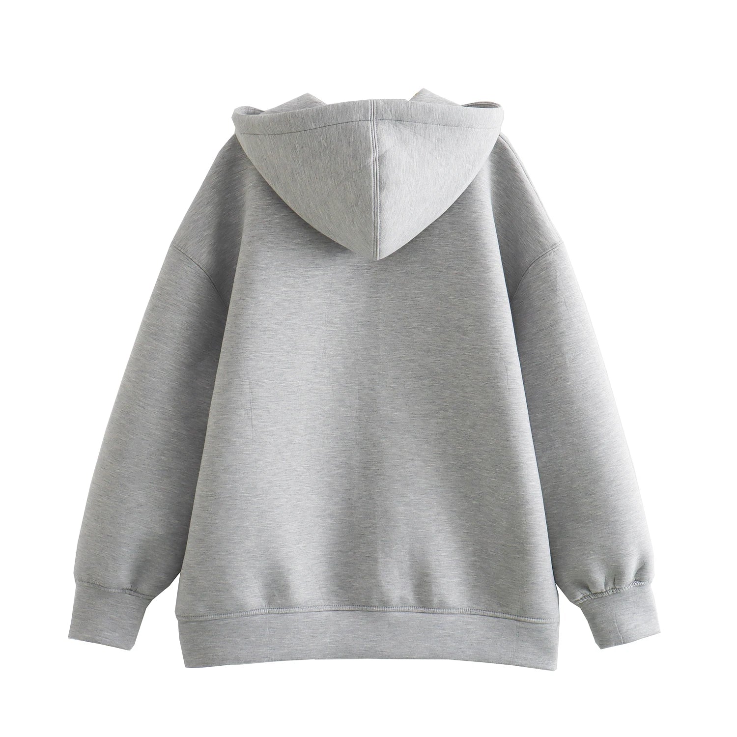 Trendy Oversized Hoodie met rits voor Dames | Onni