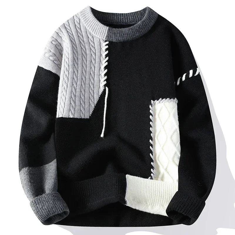 Onni | Klassieke warme patchwork-sweaters