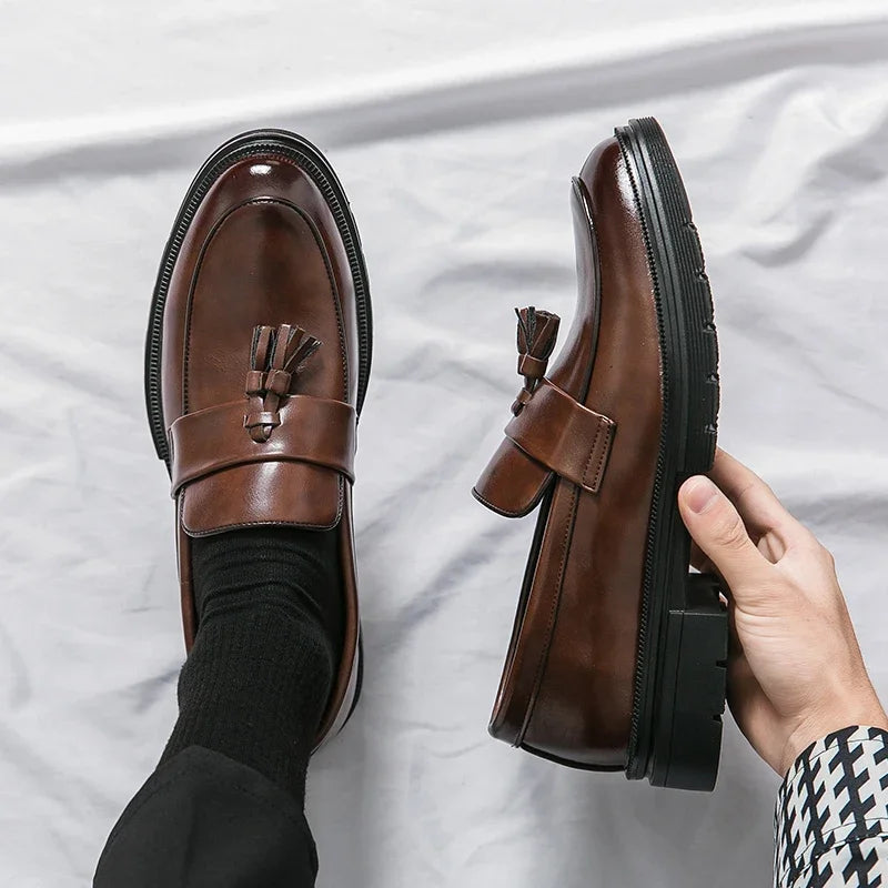 Donald | Comfortabele Lederen Loafers voor Mannen 