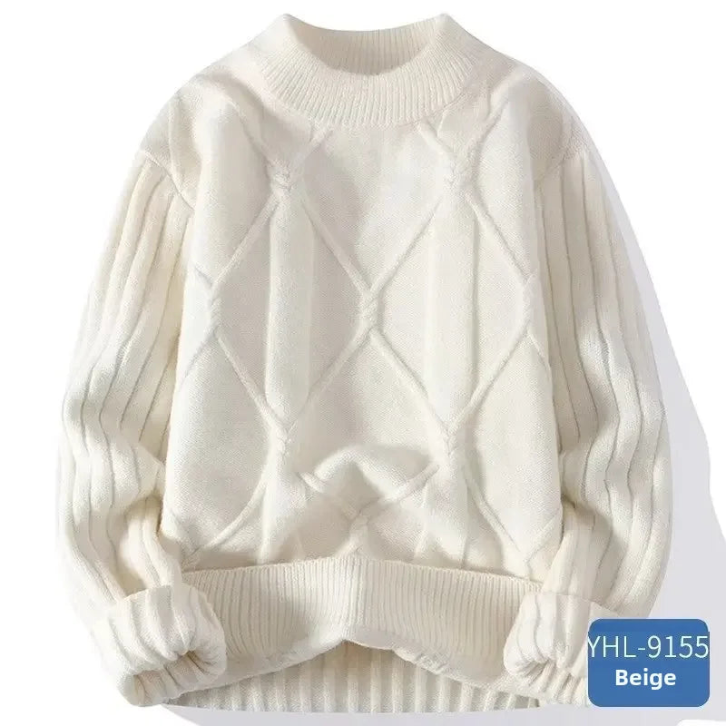 Jaylen | Trendy gebreide heren sweater