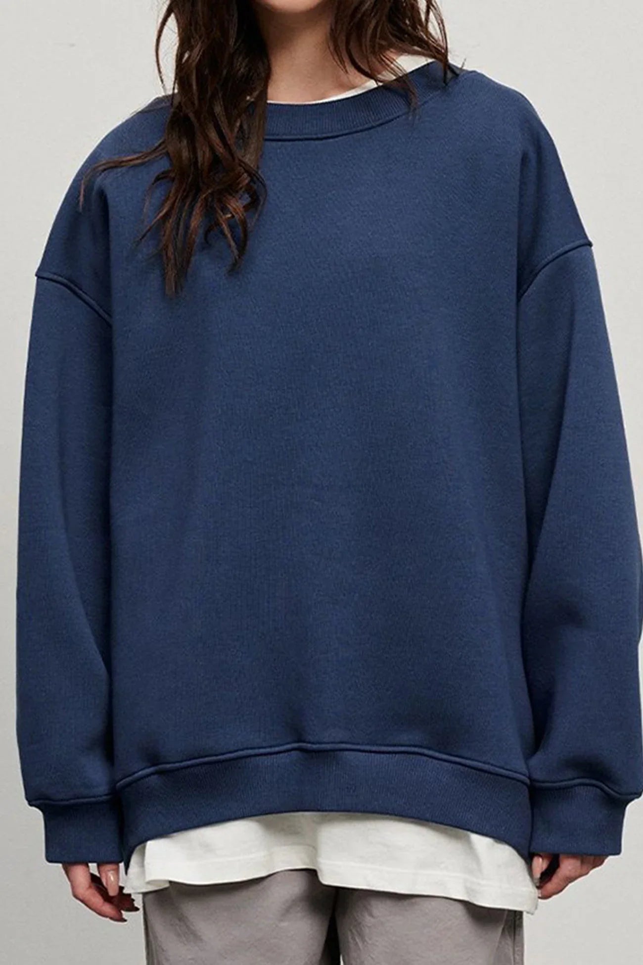 Lola | Crew Neck Oversized Sweatshirt