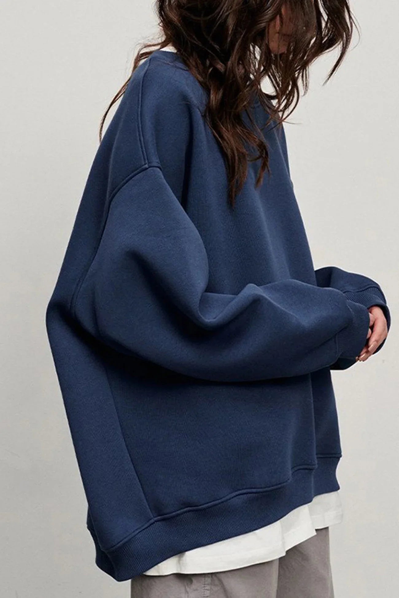 Lola | Crew Neck Oversized Sweatshirt