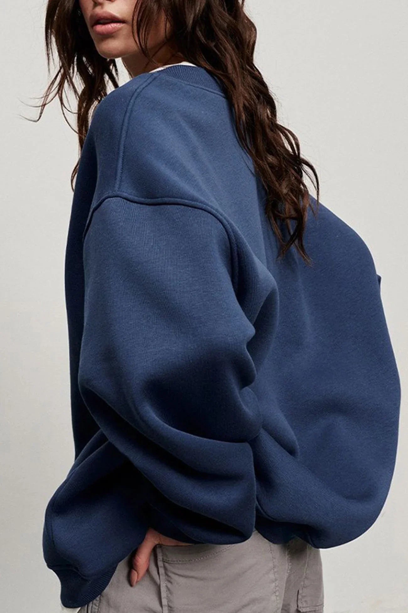 Lola | Crew Neck Oversized Sweatshirt