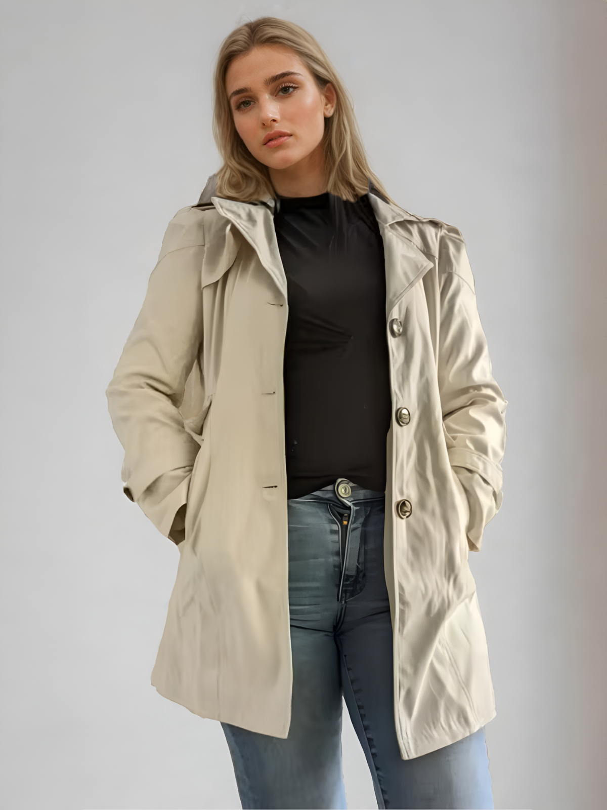 Onni | Trendy trenchcoat voor dames