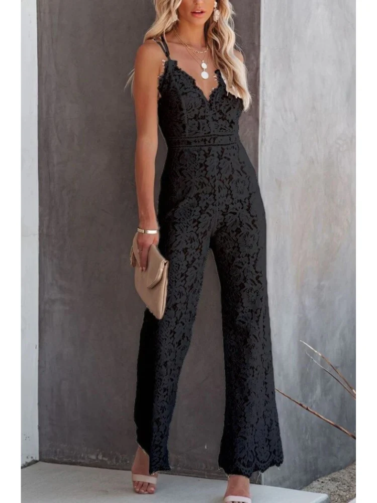 Bella | Dames jumpsuit met V-hals