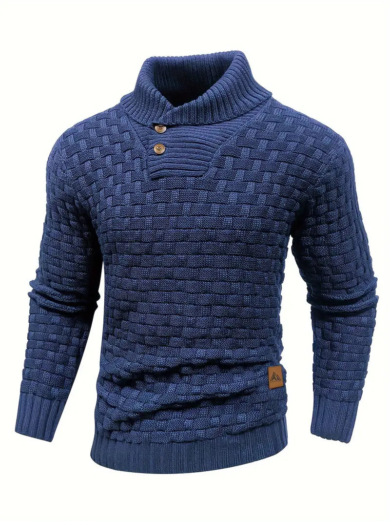 Fabio | Trendy Gebreide Warme Sweater voor Heren