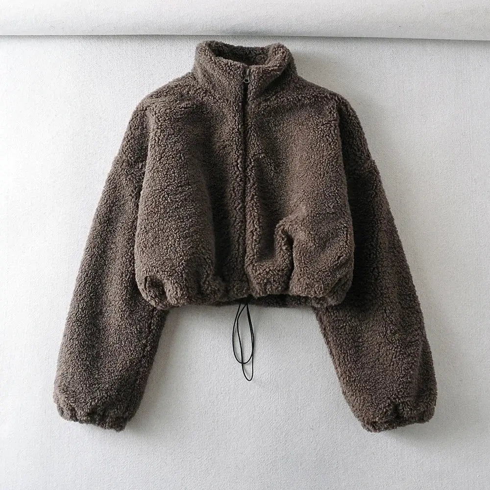 Onni | Warm Chique Cropped Jack van Teddyfleece