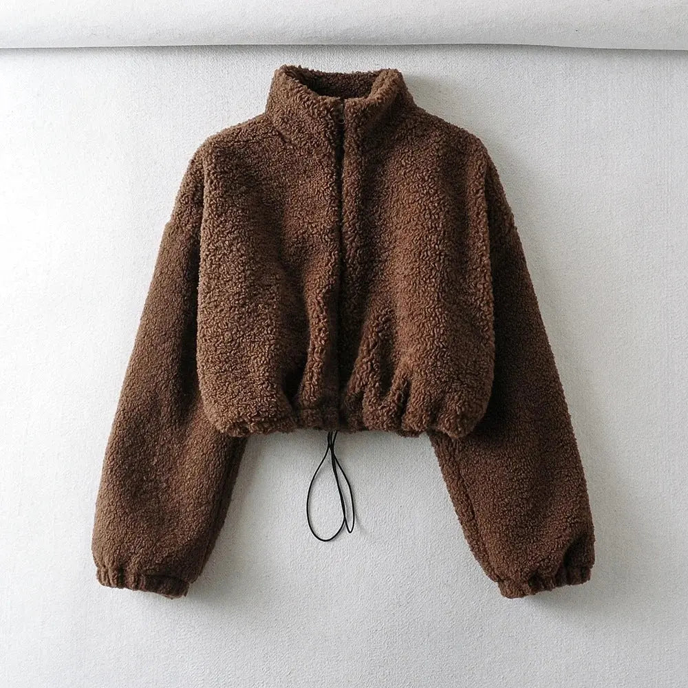 Onni | Warm Chique Cropped Jack van Teddyfleece